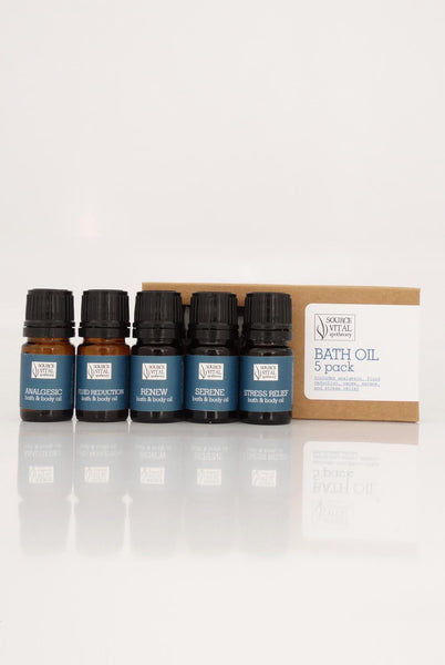 Bath Oil 5 Pack - Sanctuary Spa Houston