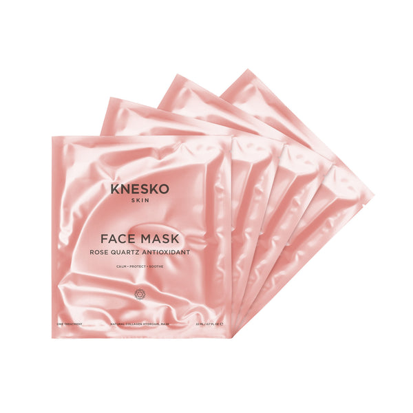 Rose Quartz Antioxidant Collagen Face Mask