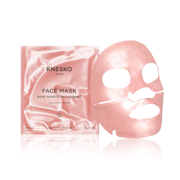 Rose Quartz Antioxidant Collagen Face Mask
