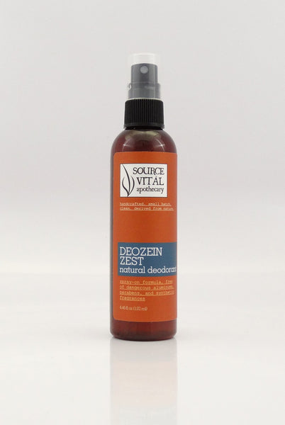 Deozein® Zest Natural Deodorant - Sanctuary Spa Houston