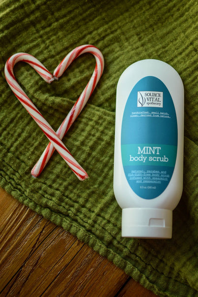 Mint Body Scrub - Sanctuary Spa Houston