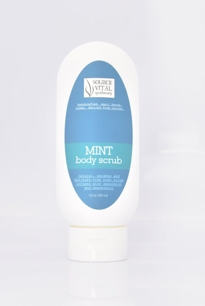 Mint Body Scrub - Sanctuary Spa Houston