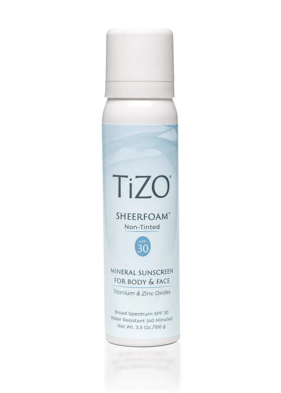 TiZO SheerFoam™ Body & Face Non-tinted SPF 30